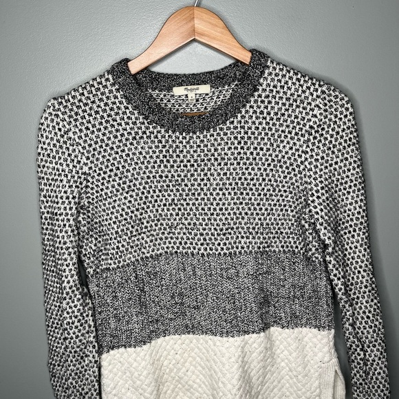 Madewell Checkpoint Textured Sweater - Picture 4 of 9